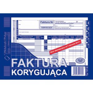 Druk MiP Faktura Korygująca A5/80